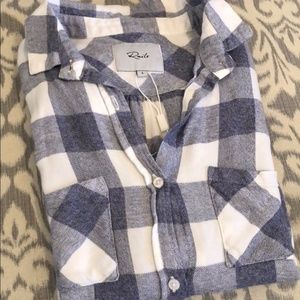 Rails short sleeve button down
